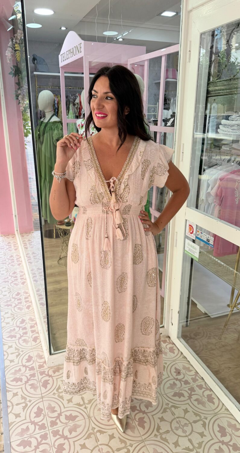 Vestido Espejo Rosa - Imagen 3