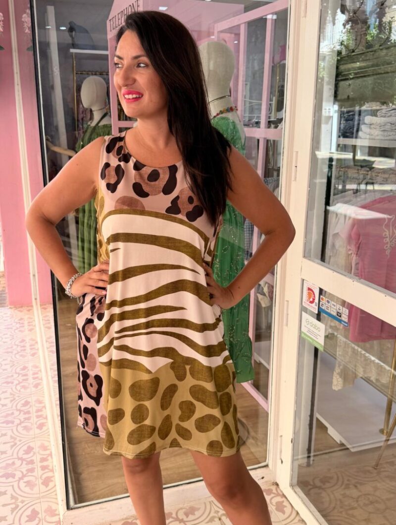 Alternative view of Vestido Furia Verde Lima