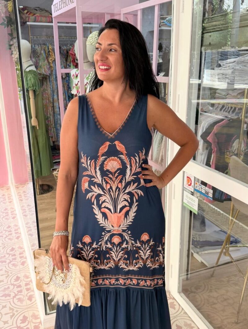 Vestido Paraíso Azul