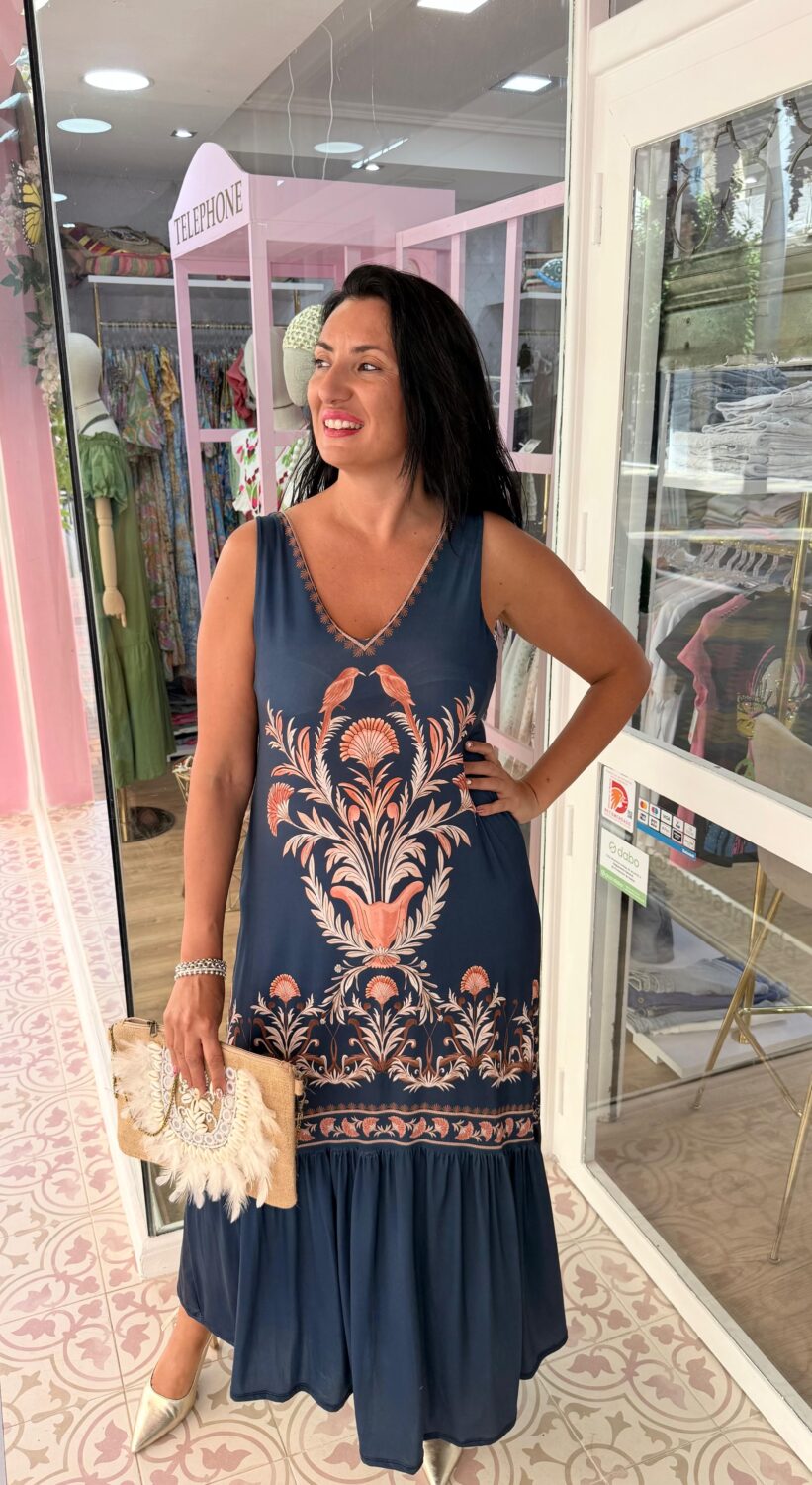 Vestido Paraíso Azul