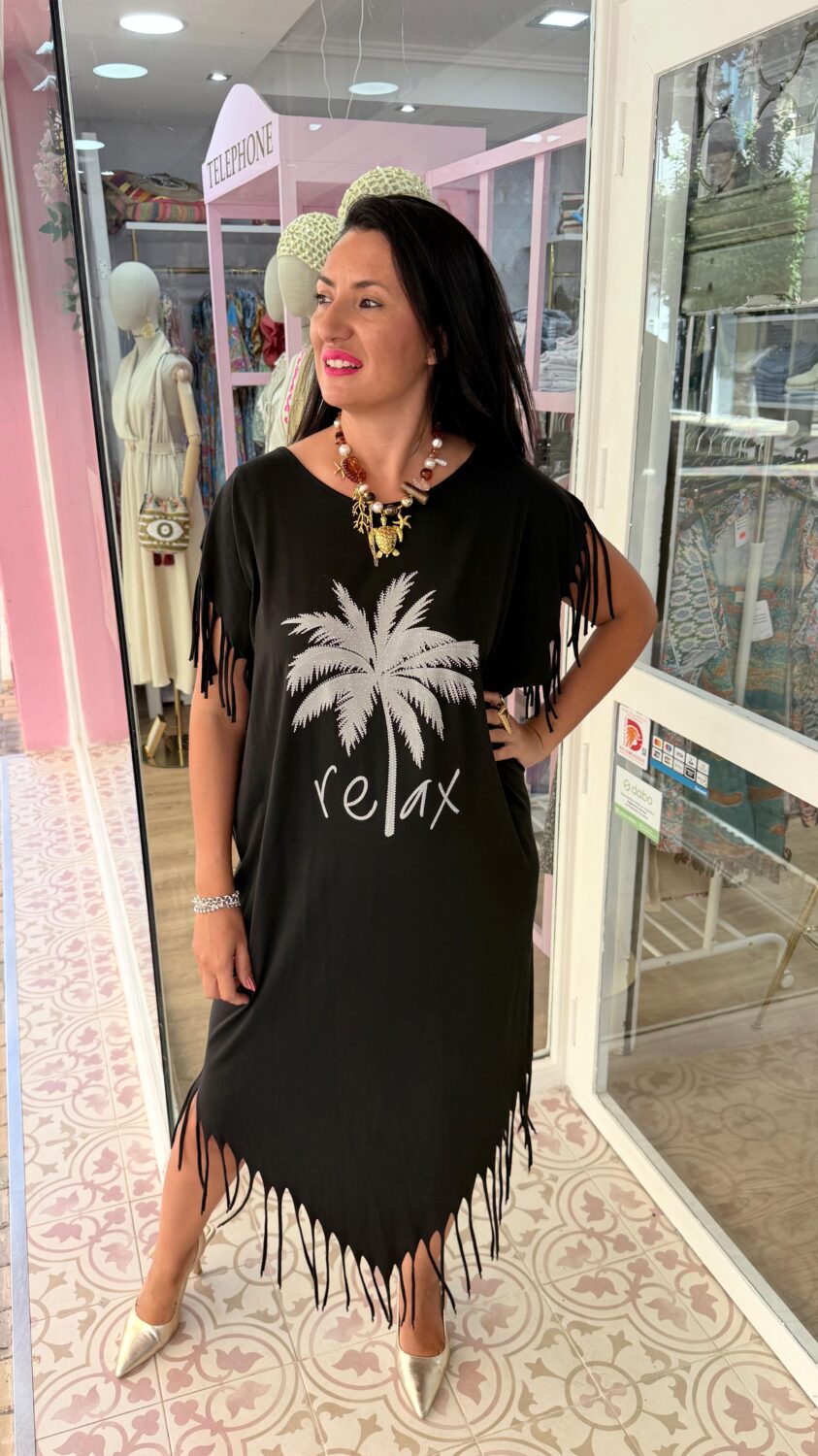 Vestido Relax Negro