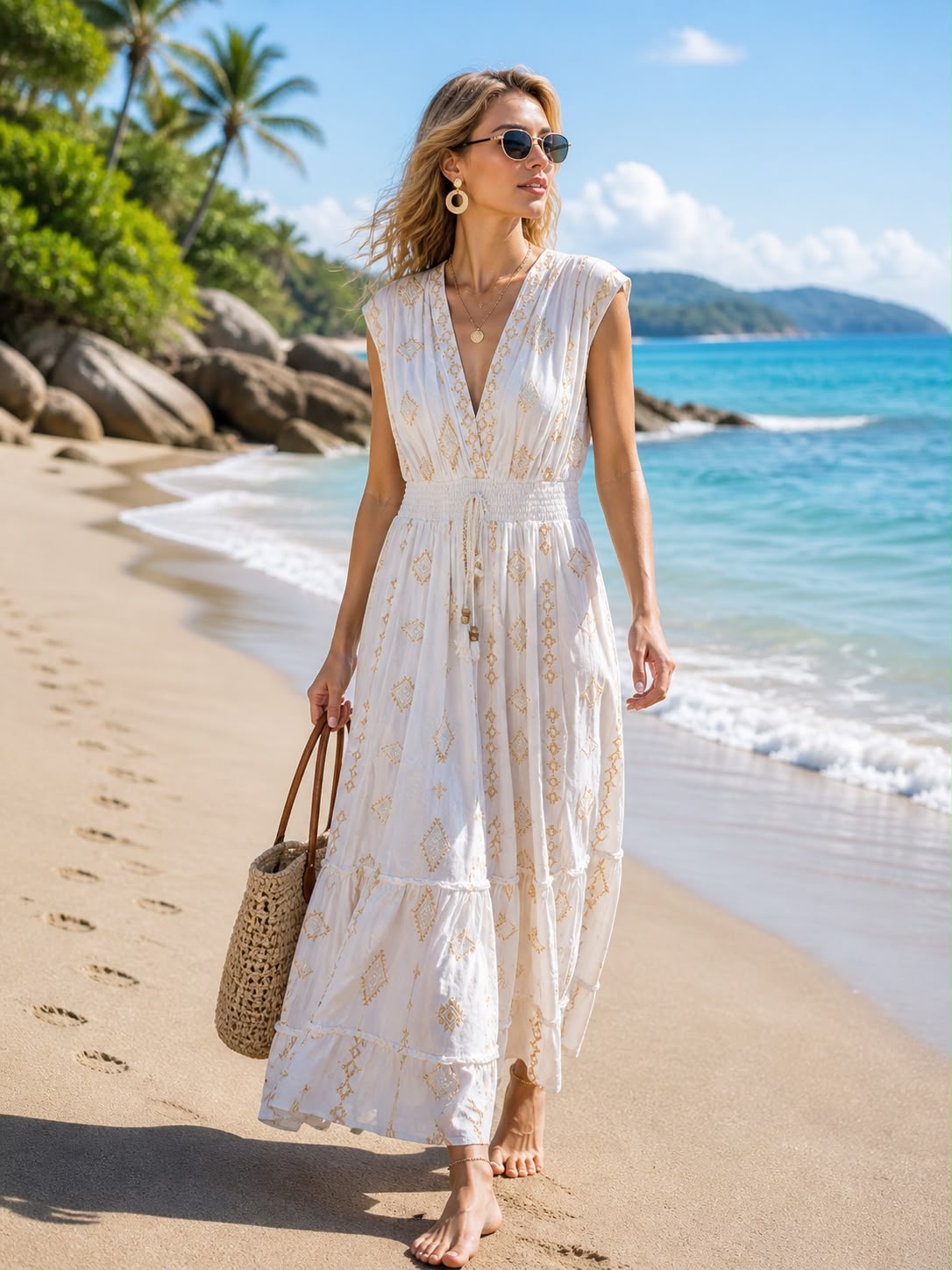 Vestido Roma Blanco - Imagen 2
