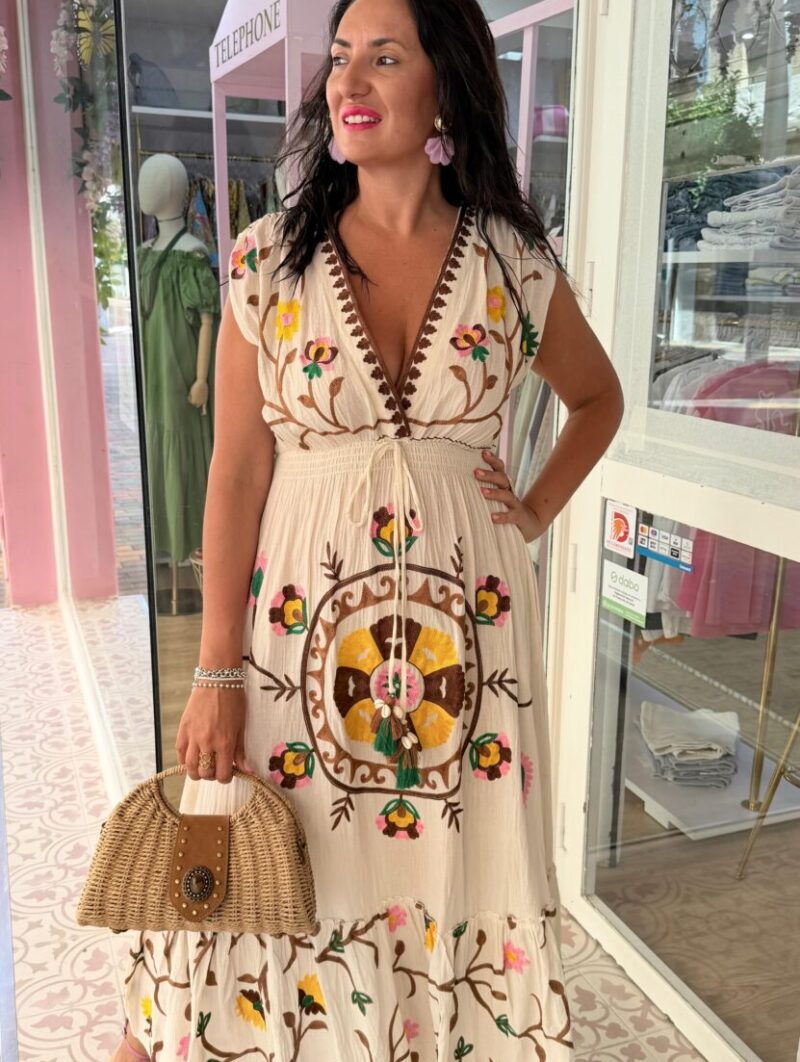 Vestido Samira Blanco