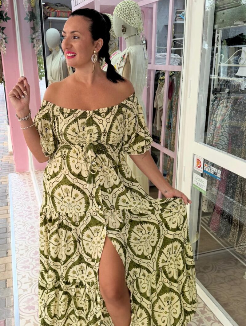 Vestido Sirena Verde