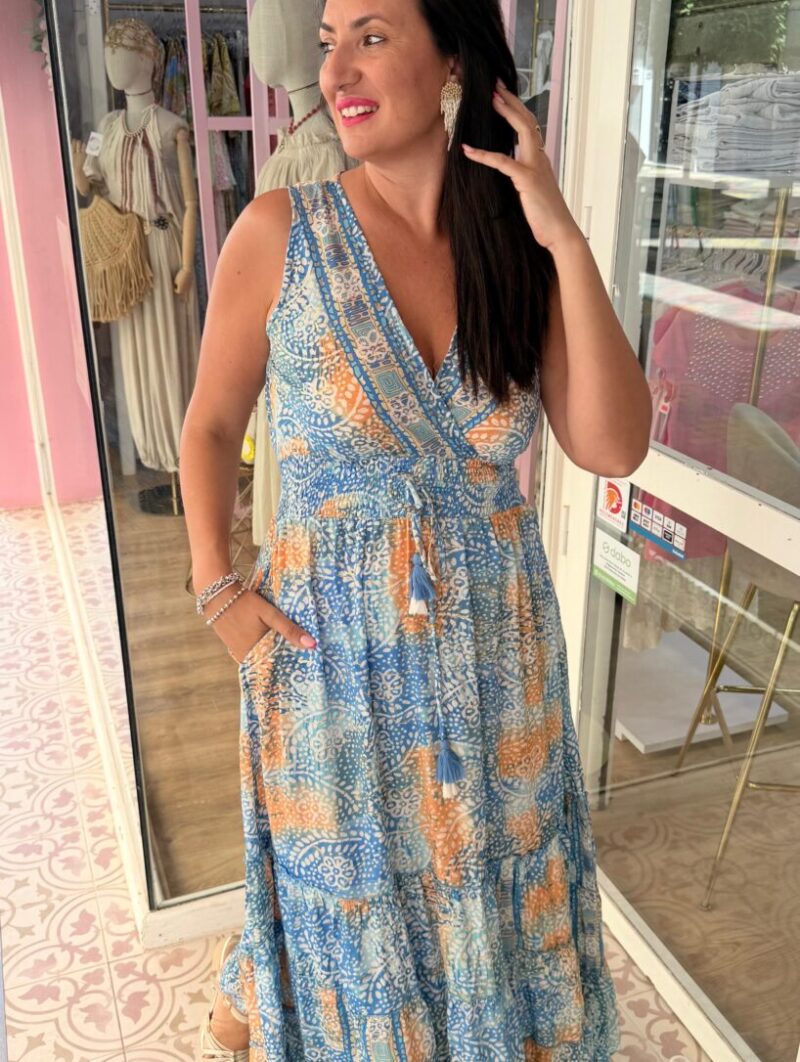 Alternative view of Vestido Sonia Azul