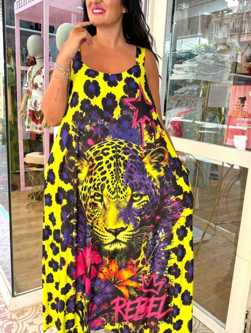 Alternative view of Vestido Tigre Fashion
