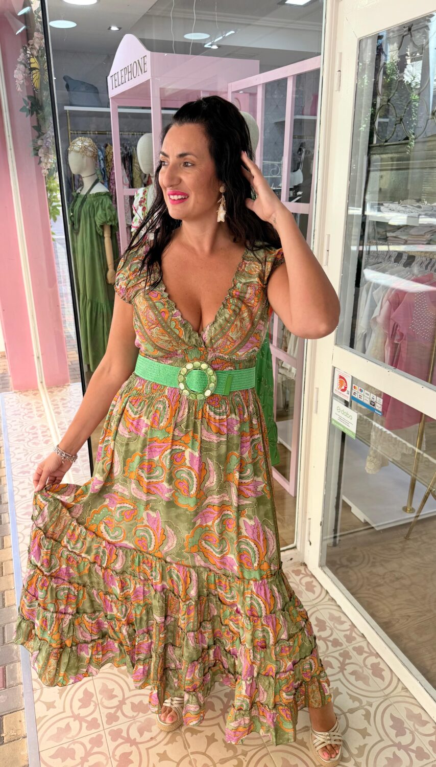 Vestido Valde Verde