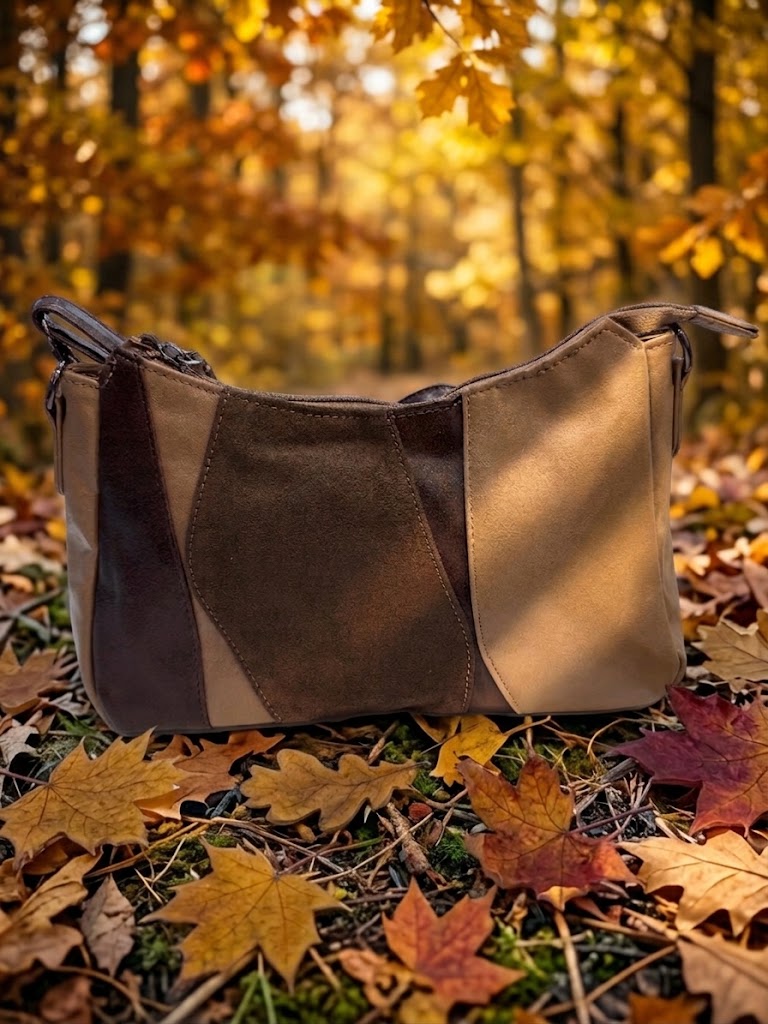 Bolso Tricolor Beige