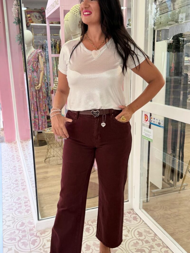 Vaquero Diosa Burdeos