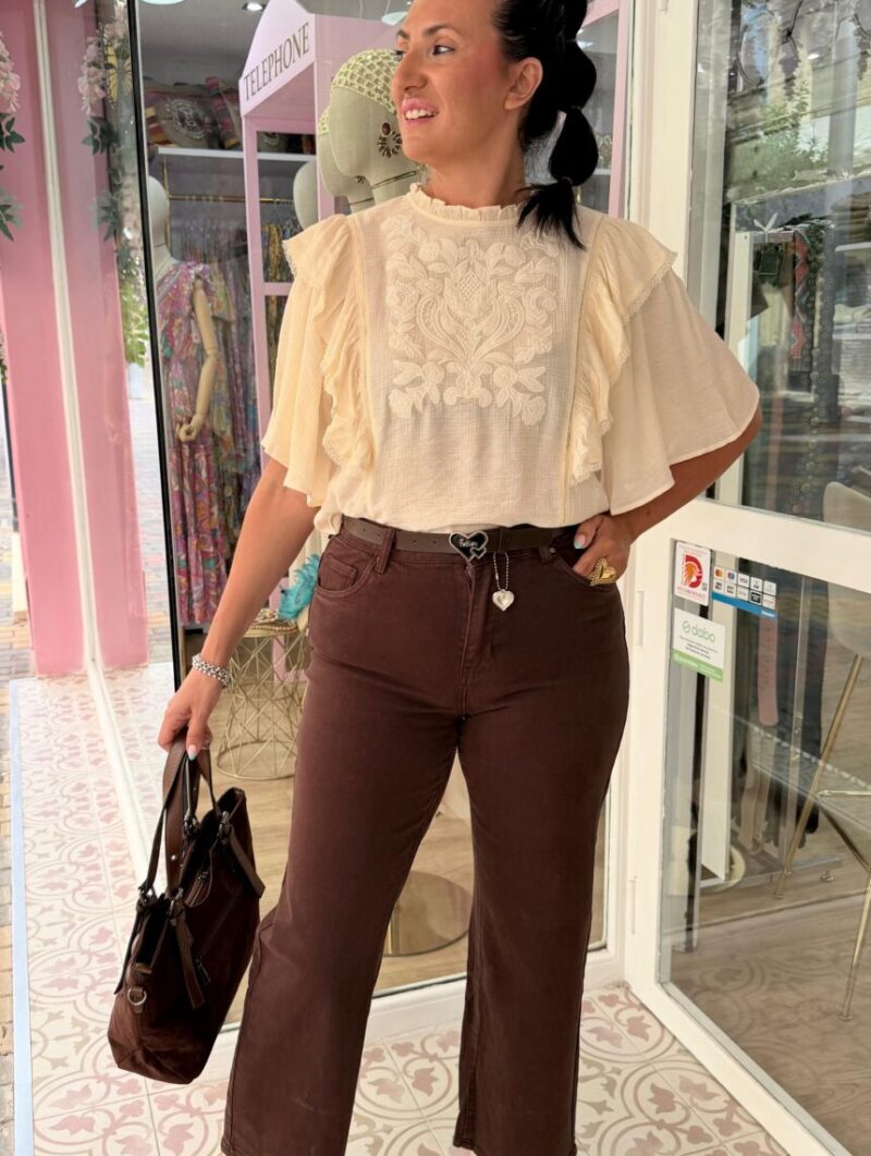 Vaquero Diosa Marrón Chocolate
