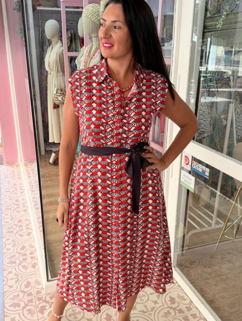 Vestido Abanico
