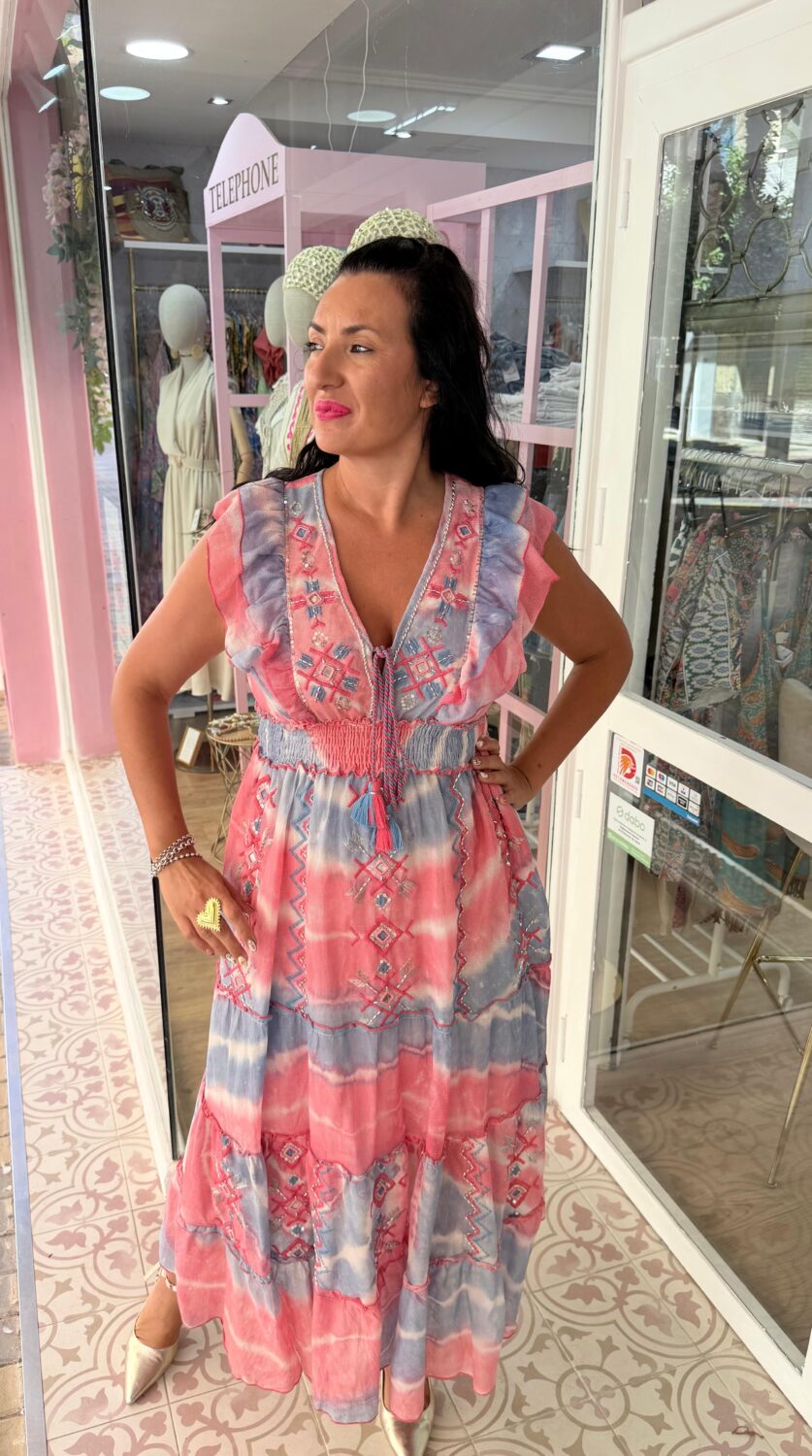 Vestido Akira Rosa - Imagen 2