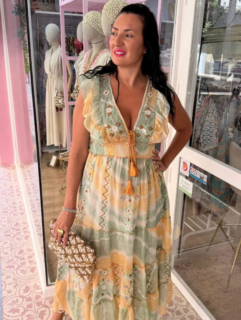 Vestido Akira Verde