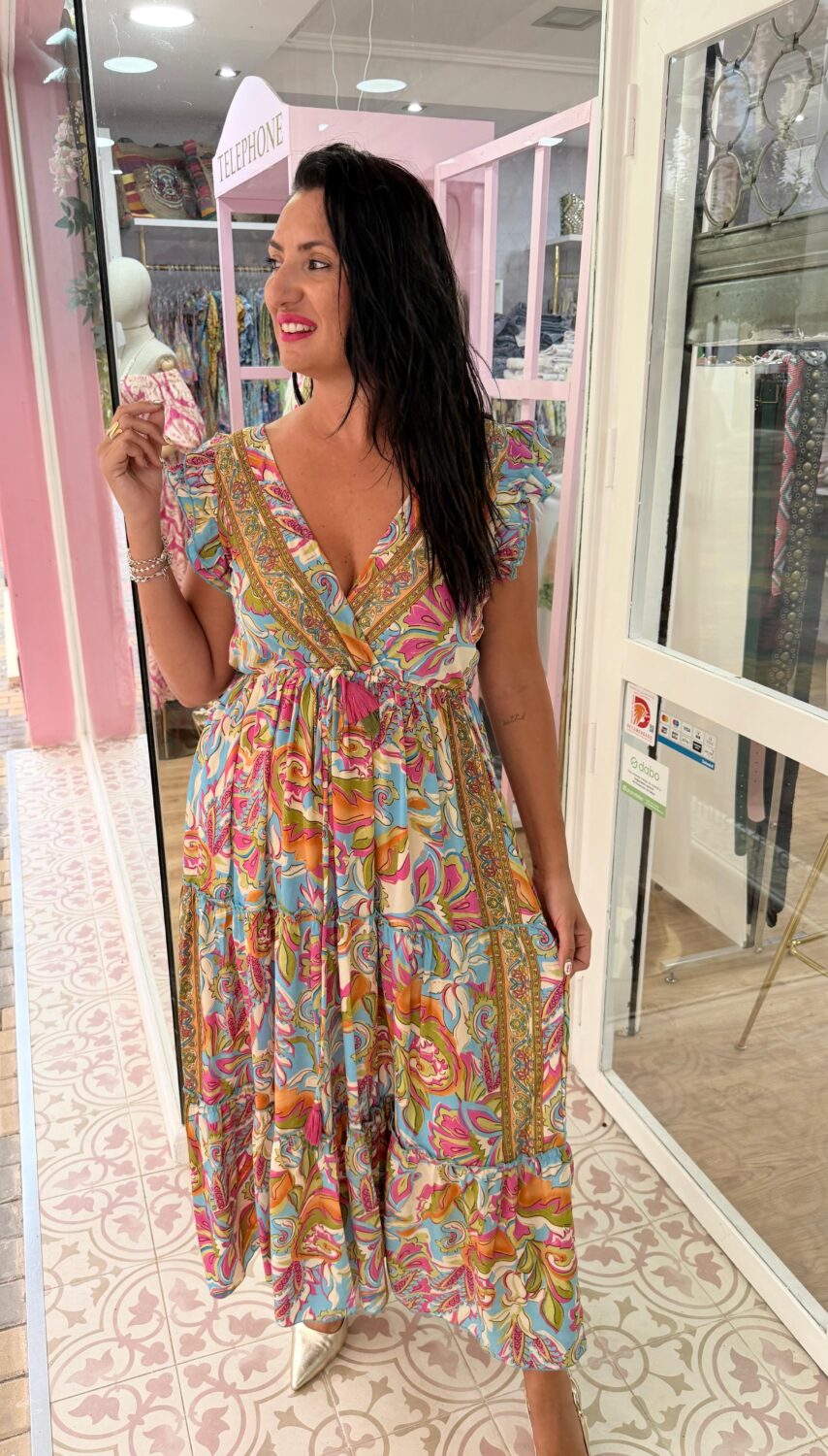 Vestido Jamaica Azul - Imagen 2