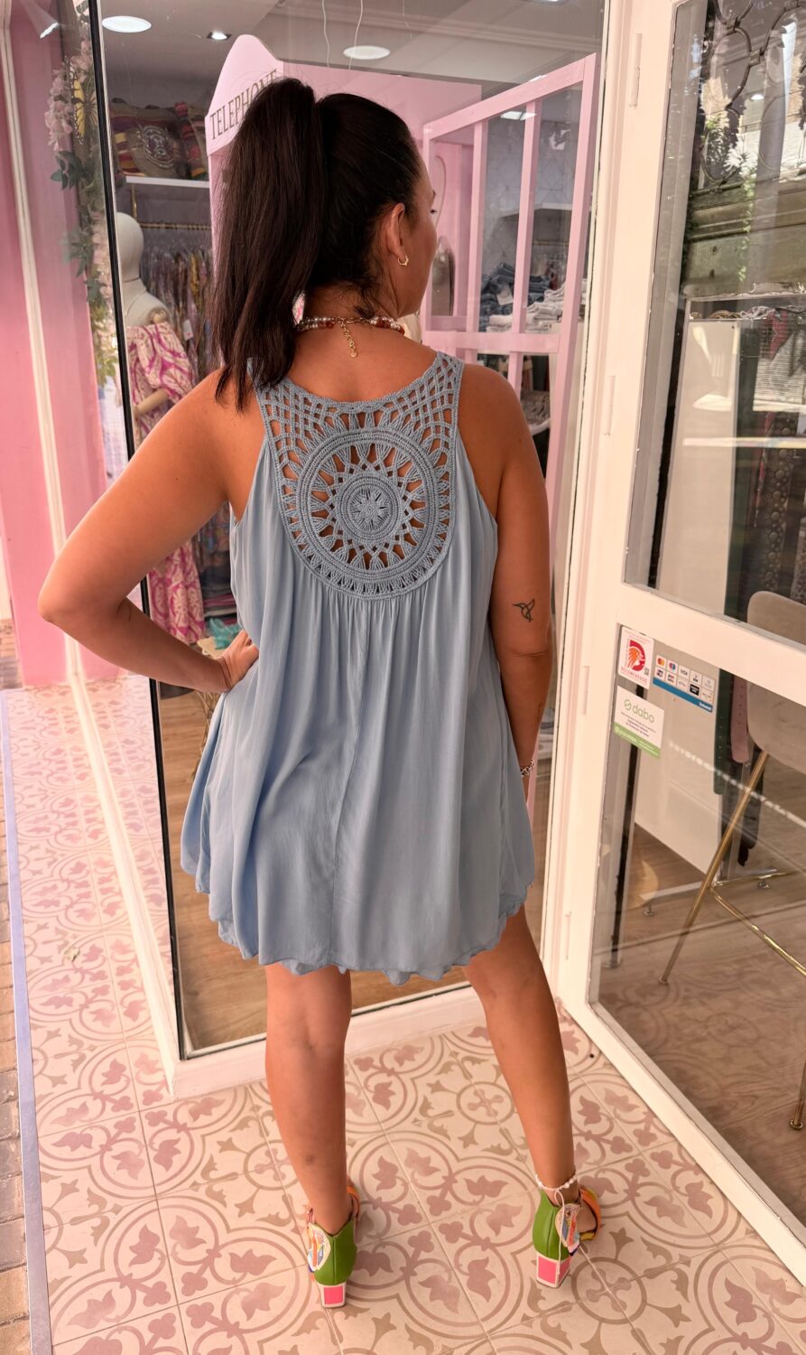 Vestido Mandala Azul - Imagen 2