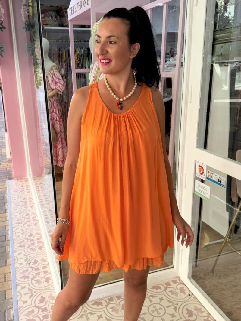 Vestido Mandala Naranja