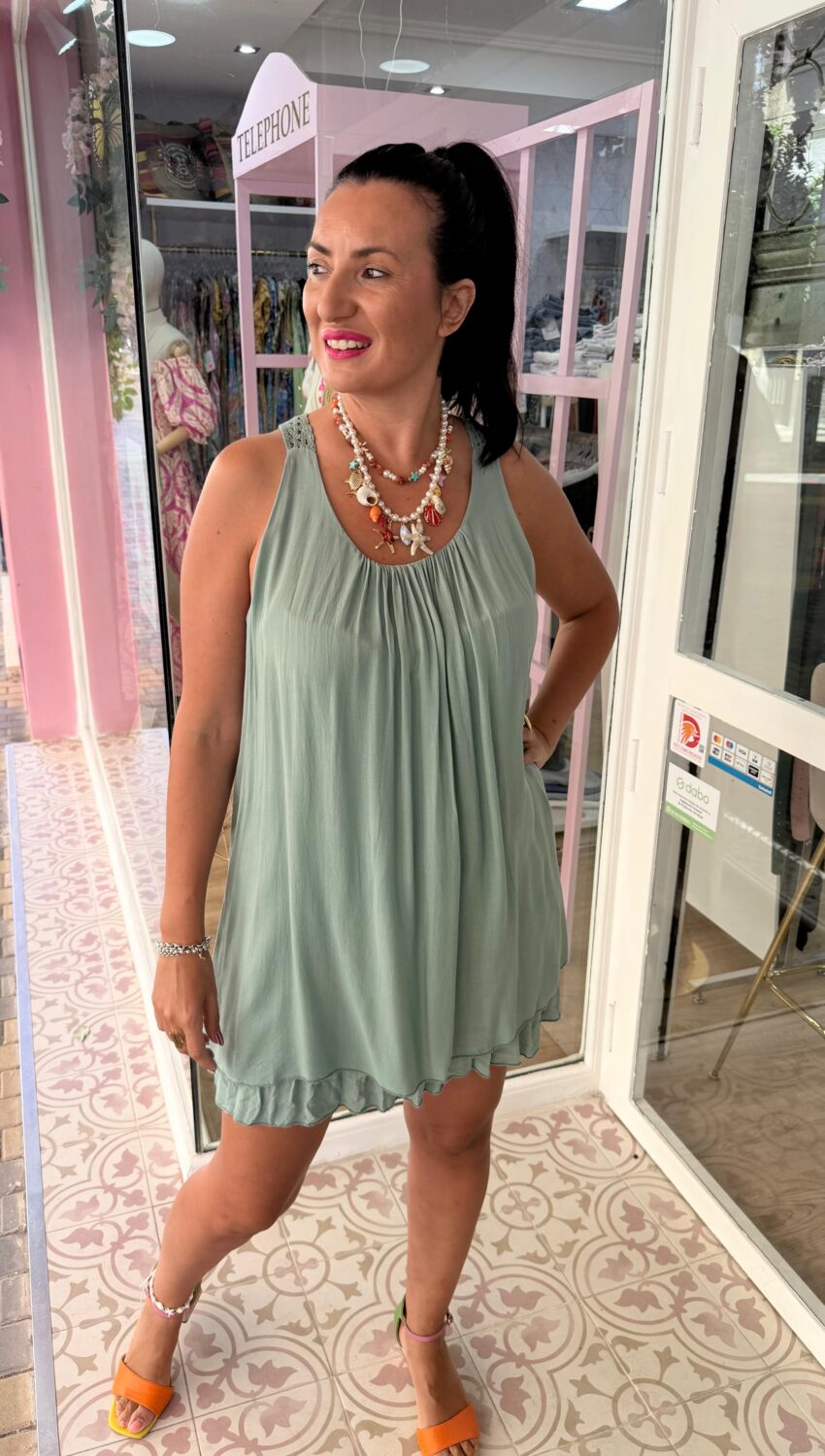 Vestido Mandala Verde