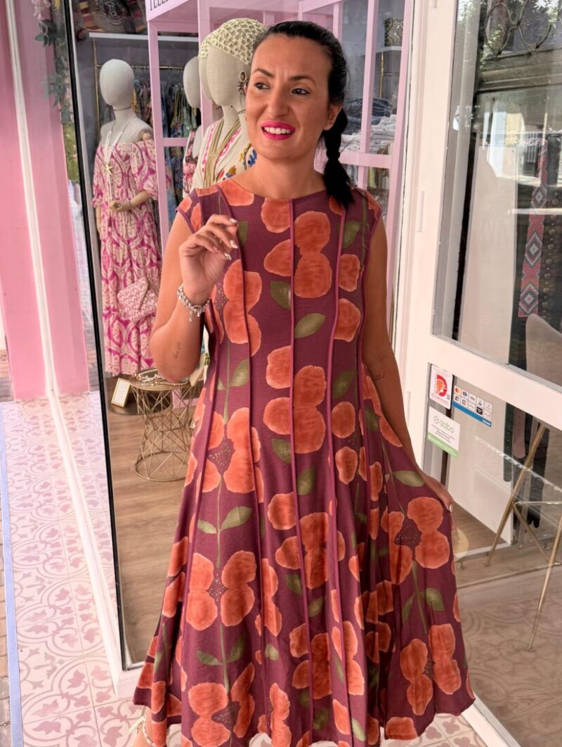 Alternative view of Vestido Mandarina