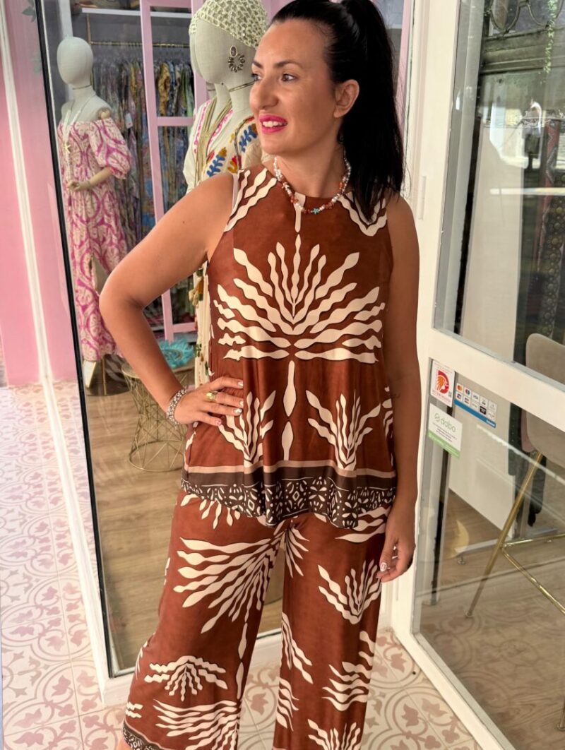 Conjunto Sira Marrón