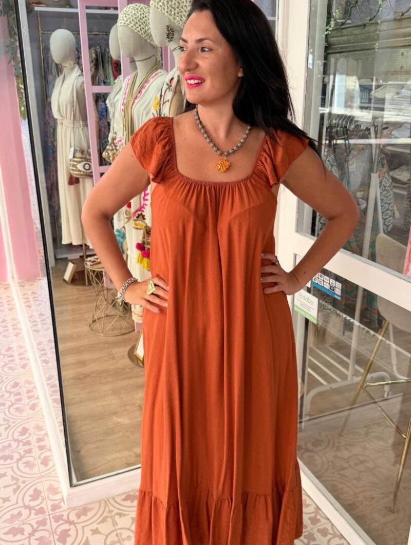 Alternative view of Vestido Sofía Teja