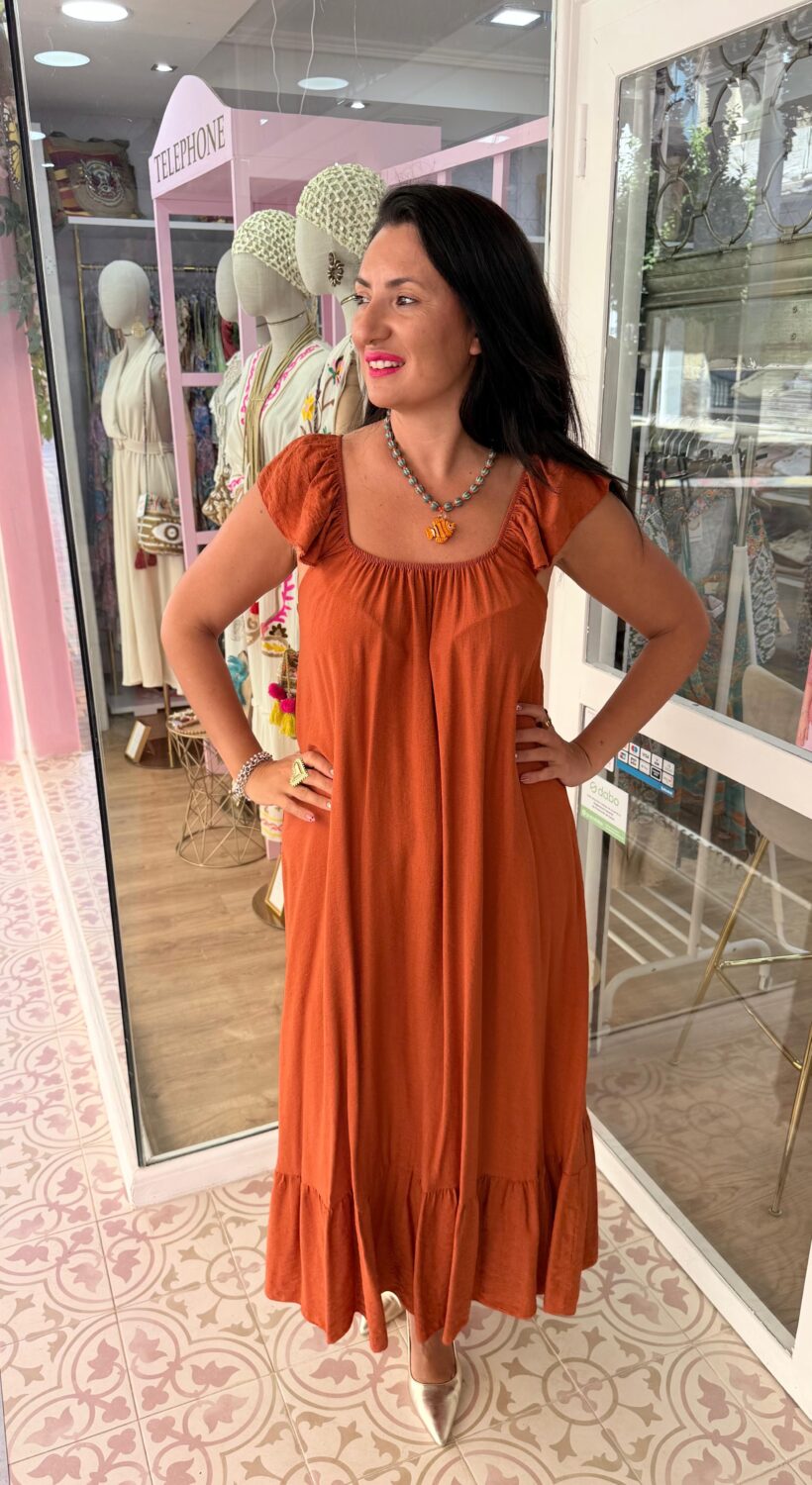 Vestido Sofía Teja - Imagen 2
