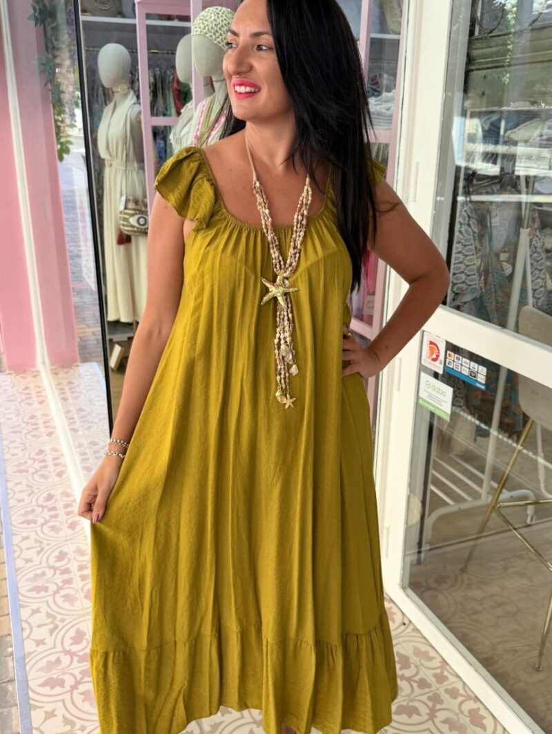 Alternative view of Vestido Sofía Verde
