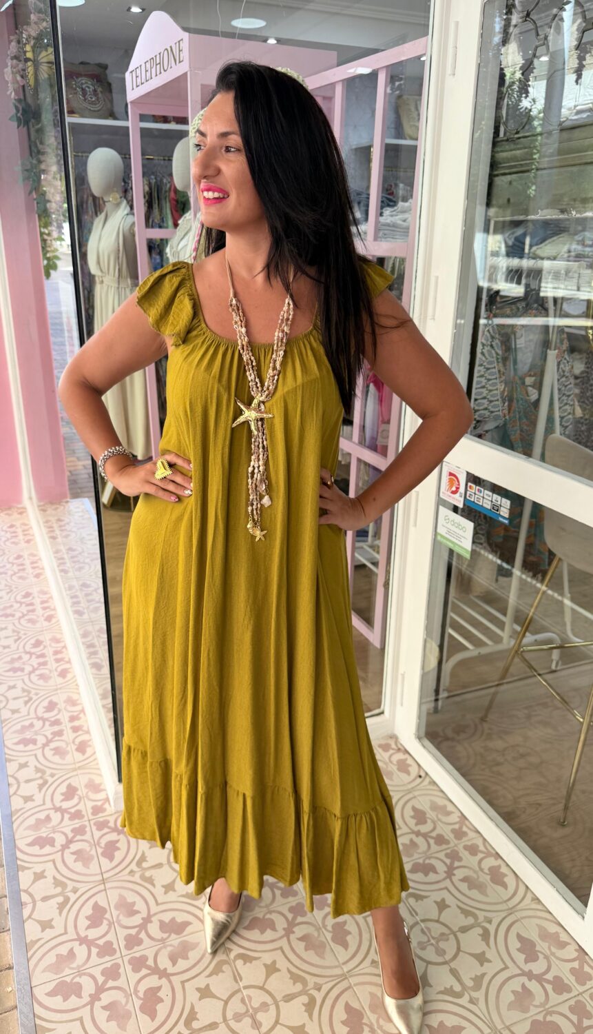 Vestido Sofía Verde