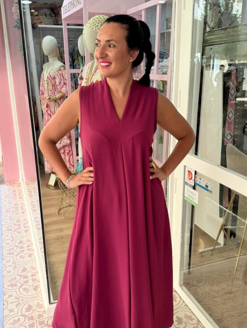 Alternative view of Vestido Venus Buganvilla