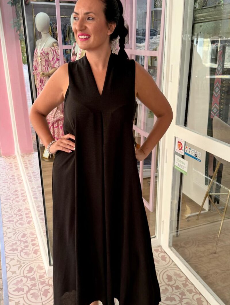 Alternative view of Vestido Venus Negro