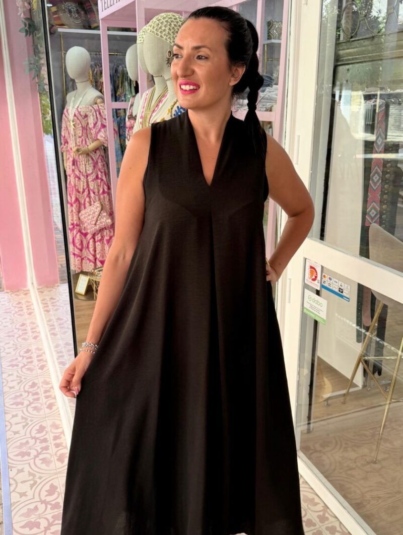 Vestido Venus Negro