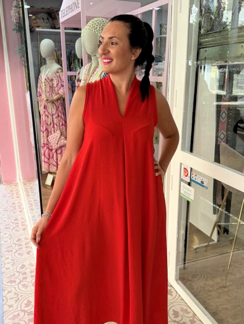 Vestido Venus Rojo