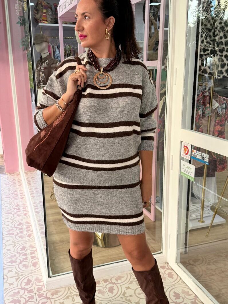 Conjunto Paola Gris