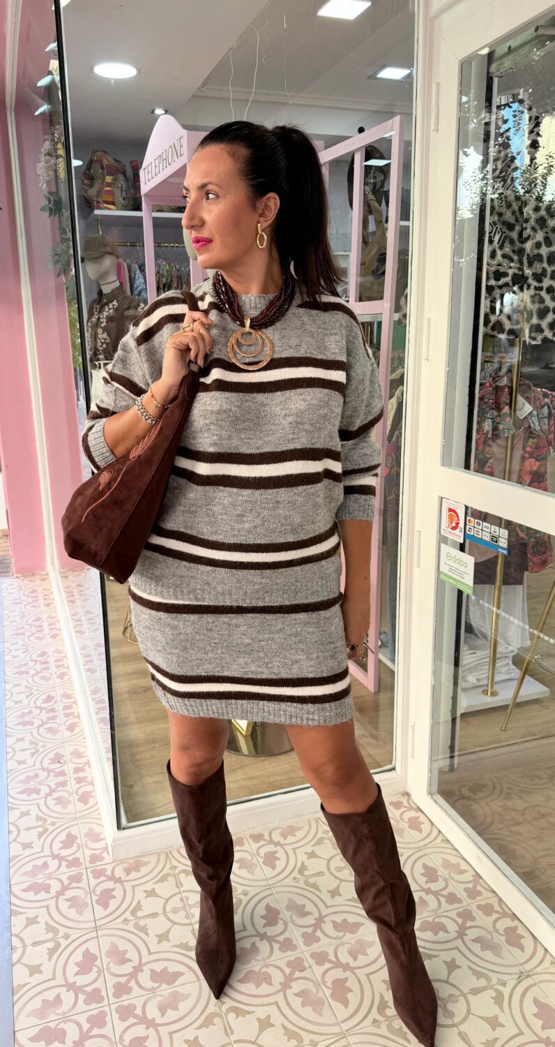 Conjunto Paola Gris