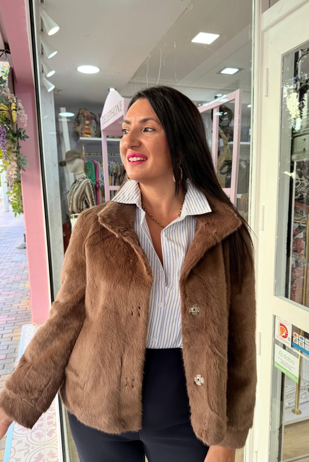 Chaqueta Alaska Marrón Chocolate