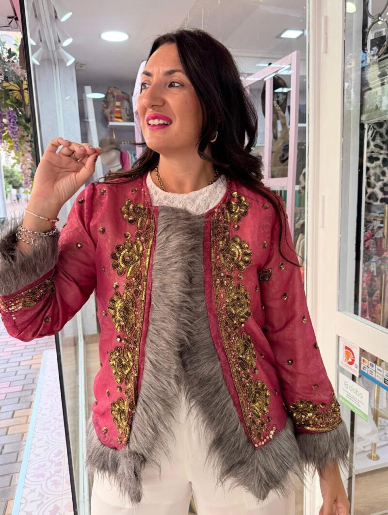 Chaqueta Jaipur Rosa