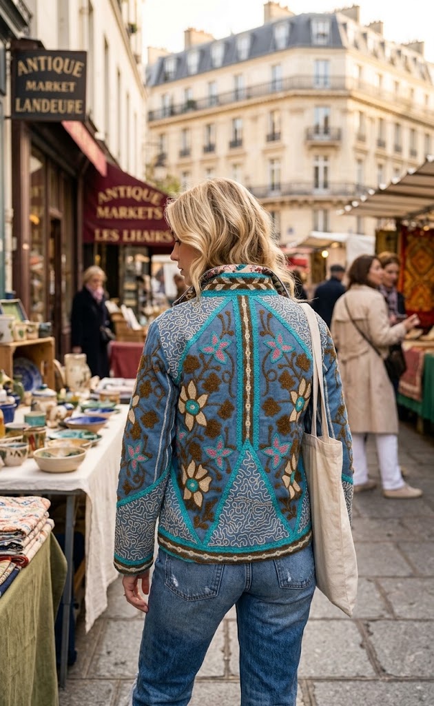 Alternative view of Chaqueta Estambul