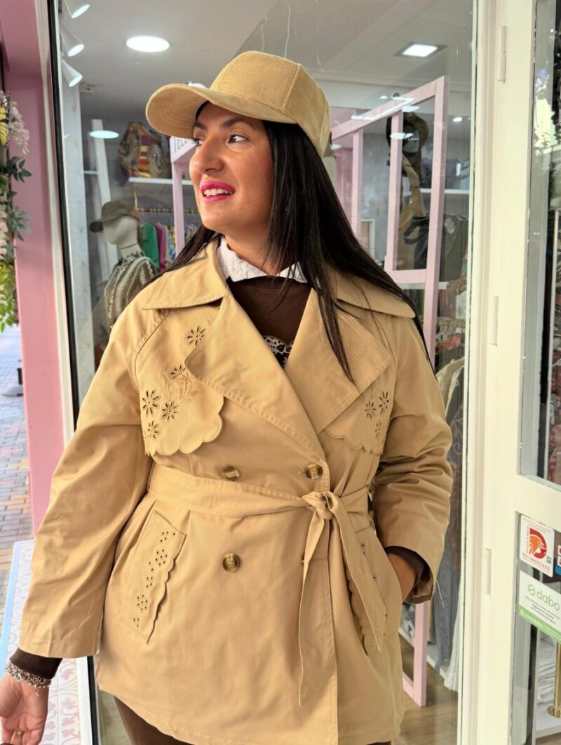 Gabardina Gante Camel