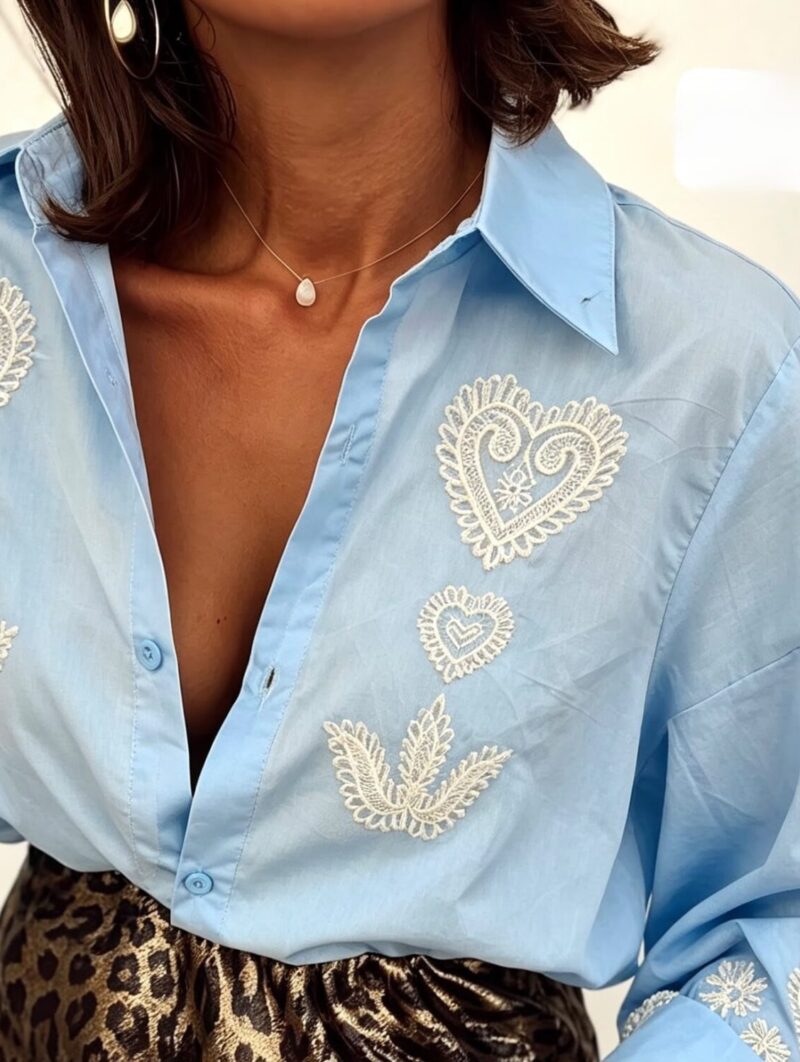 Alternative view of Blusa Menorca Azul