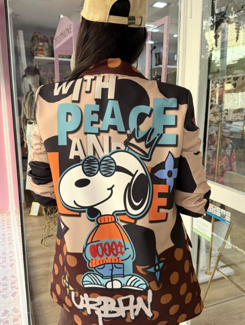 Chaqueta Snoopy