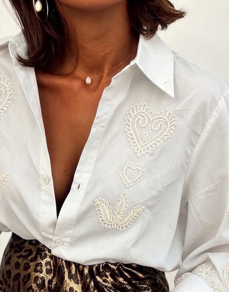 Alternative view of Blusa Menorca Blanca