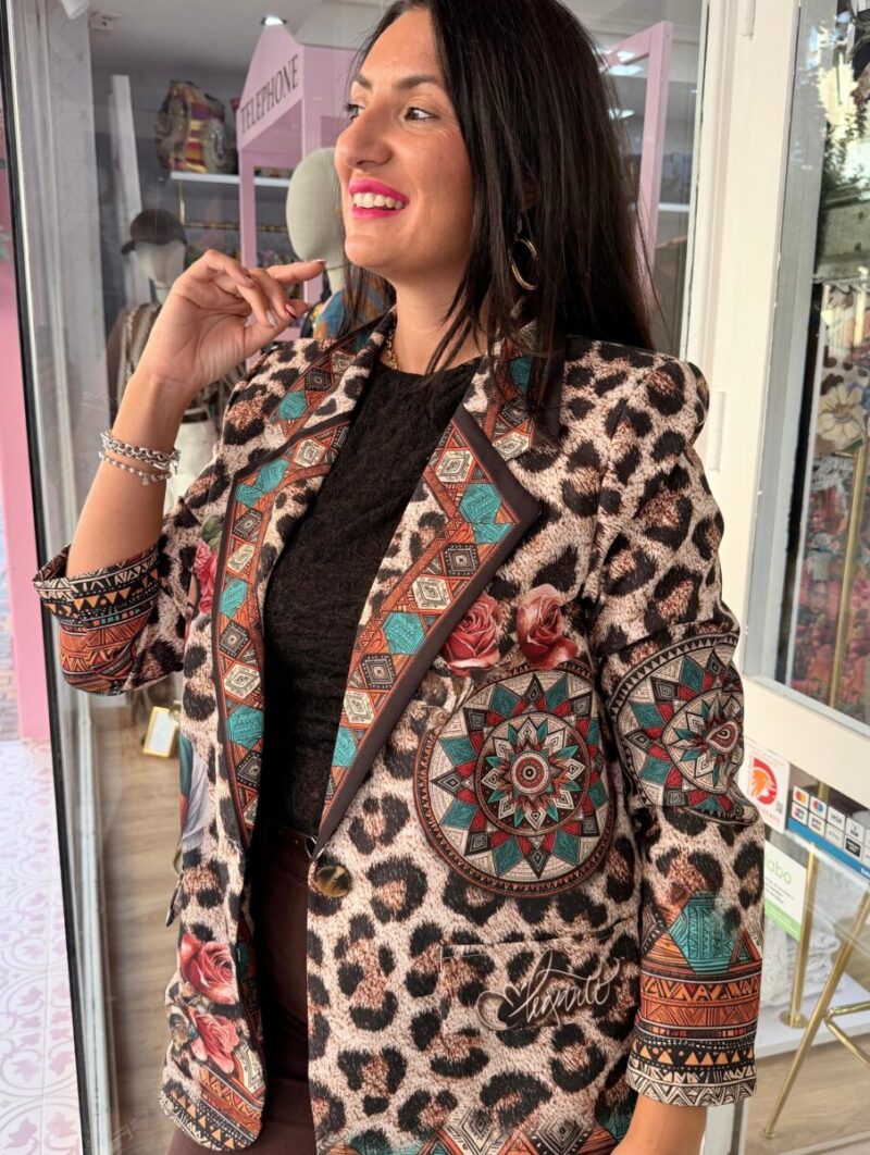 Alternative view of Chaqueta Frida Animal