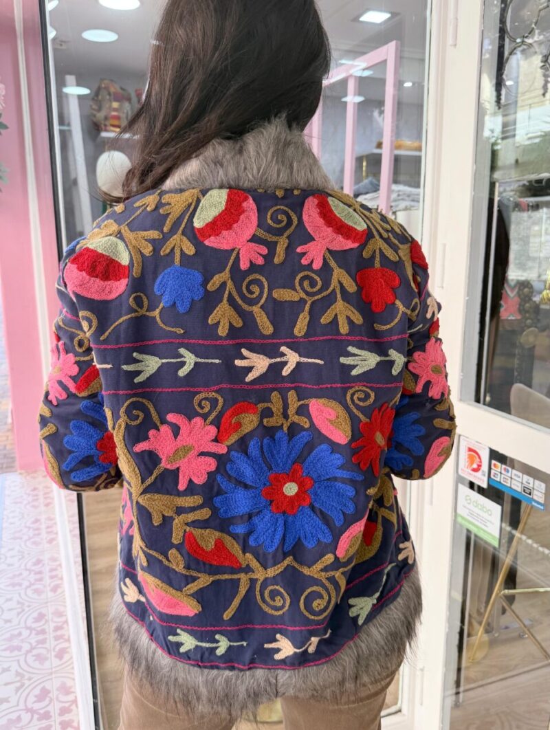 Chaqueta India Azul