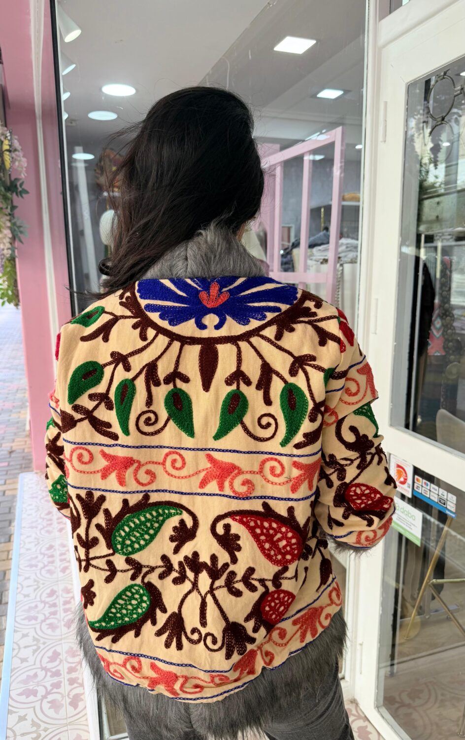 Chaqueta India Beige
