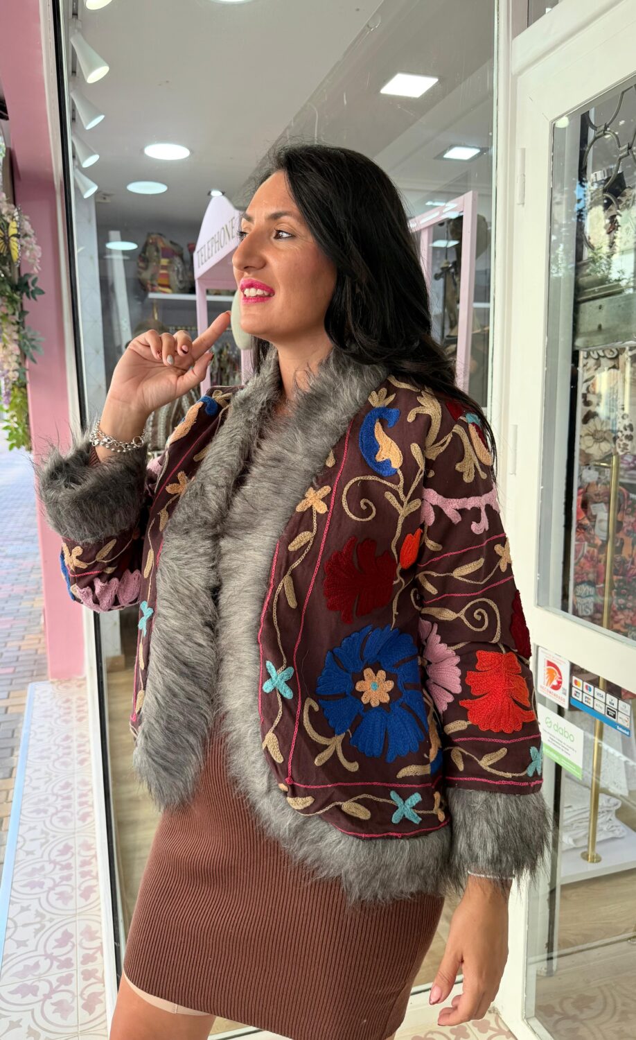Chaqueta India Morada - Imagen 2