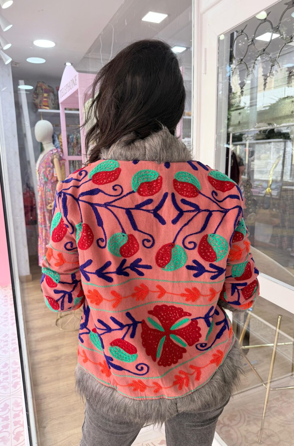 Chaqueta India Rosa 1