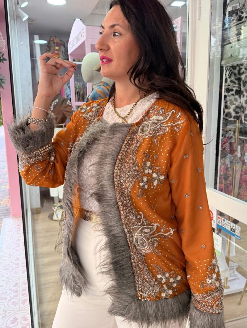 Chaqueta Jaipur Naranja