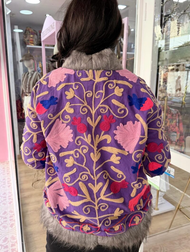 Chaqueta India Lila