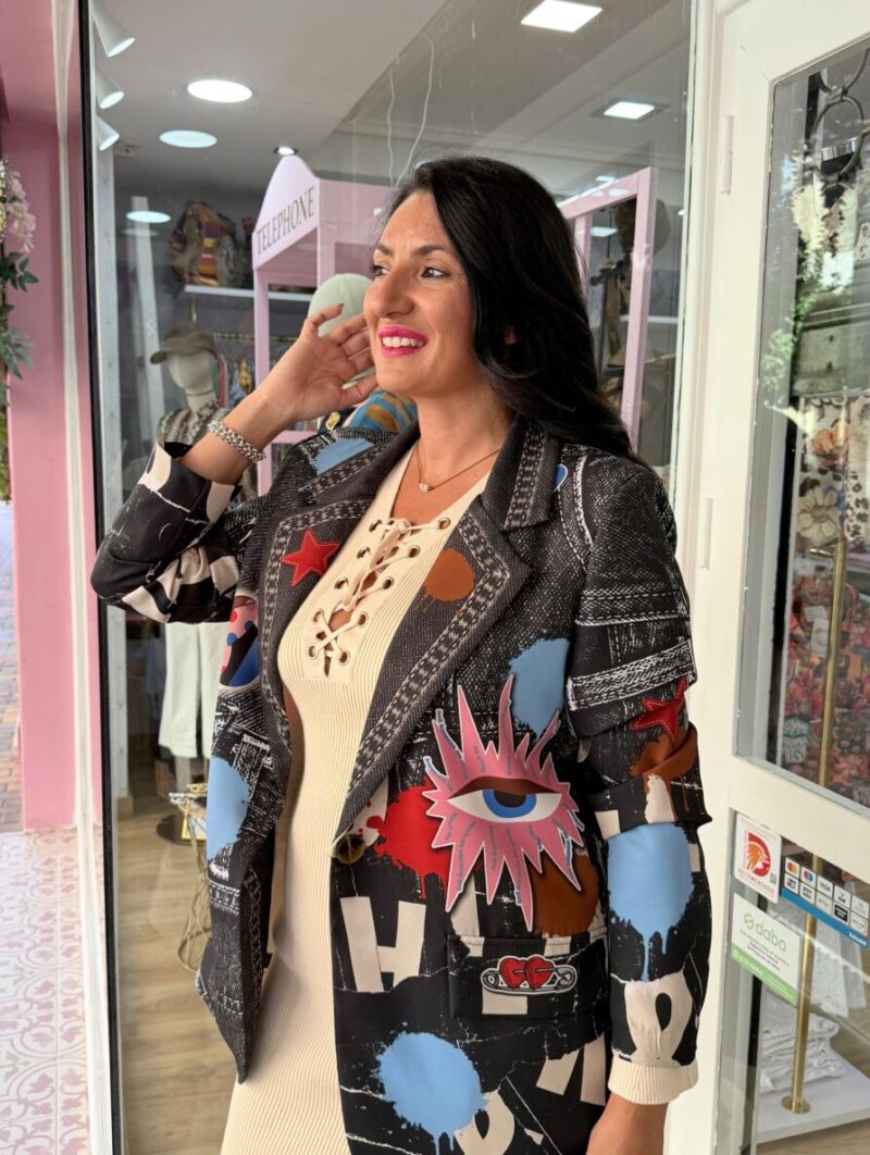 Alternative view of Chaqueta Minnie Art