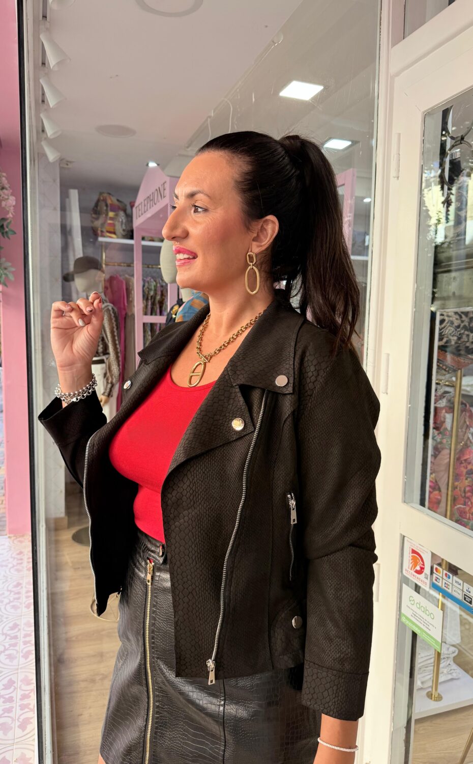 Chaqueta Nazaret Negra
