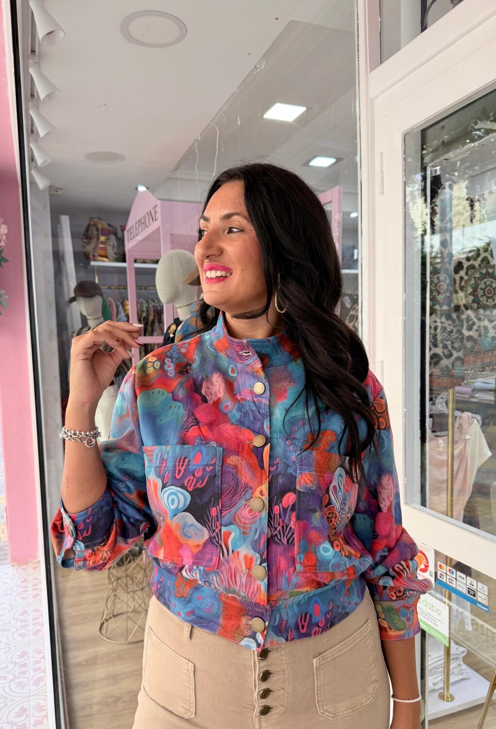 Chaqueta Acuarela